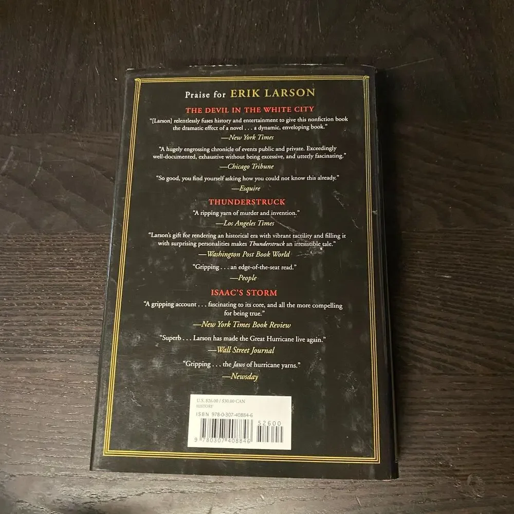 In the Garden of Beasts Love Terror American Family Hitler's Berlin Erik Larson